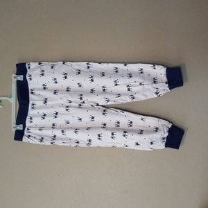 Aerie medium short crown design cuffed pajama bottoms